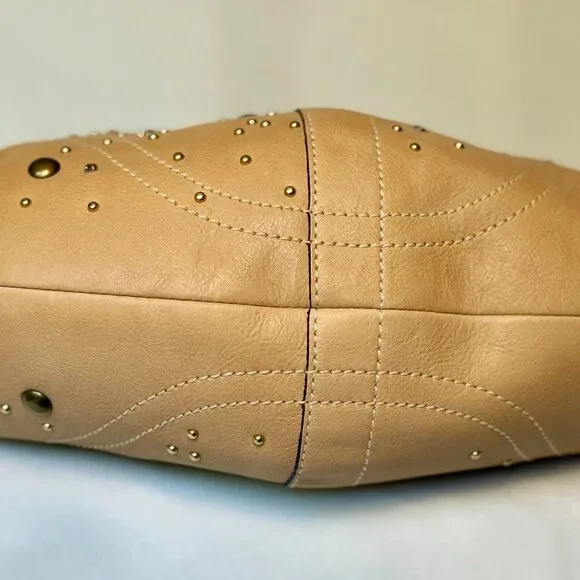 Coach Soho Studded Leather Tassel Hobo Bag - Picture 5 of 9